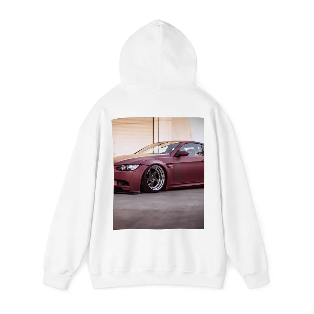 BMW M3 E92 Wide Body Matte Red – Hoodies