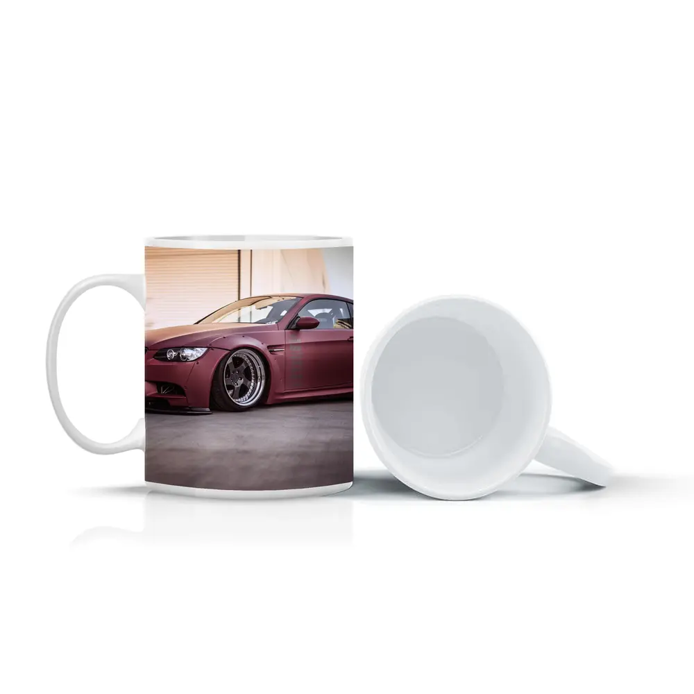 BMW M3 E92 Wide Body Matte Red – Mugs