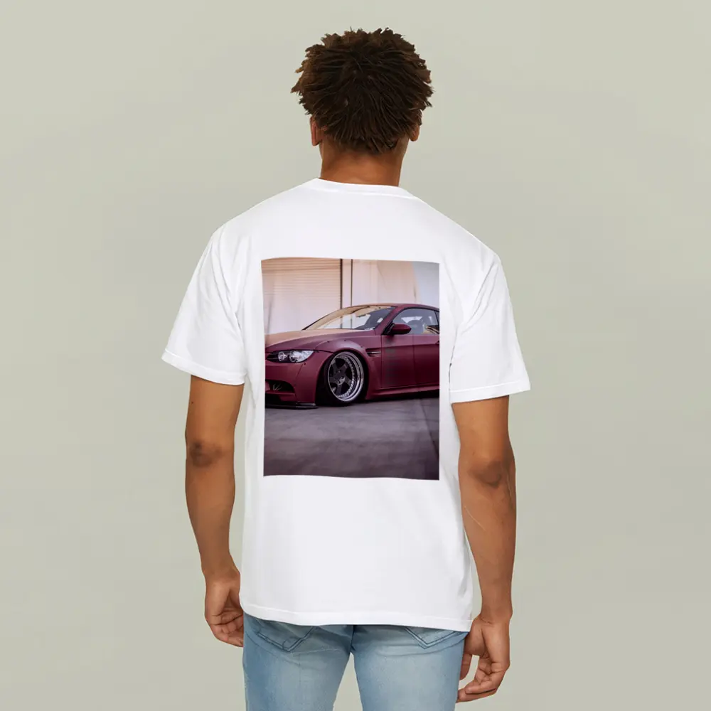 BMW M3 E92 Wide Body Matte Red – T-Shirts