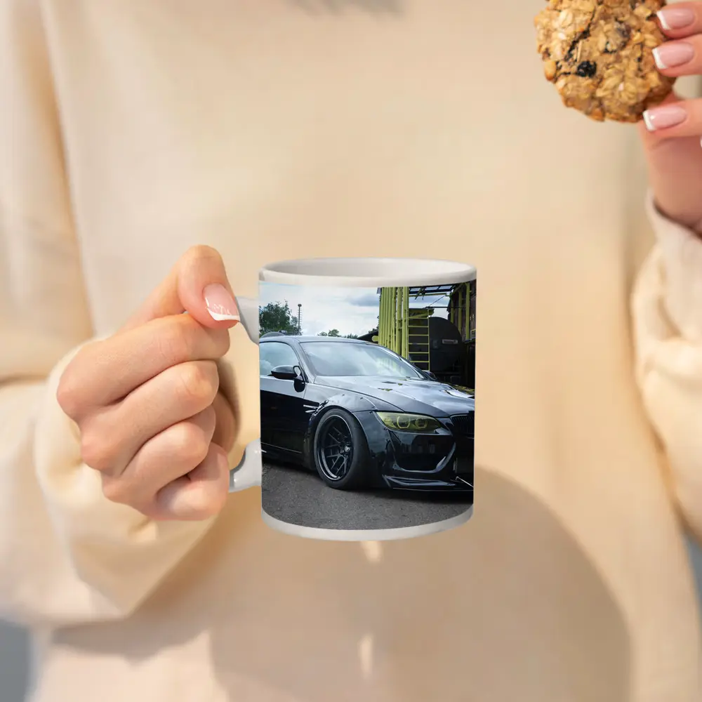 BMW M3 E92 Black Wide Body Street – Mugs
