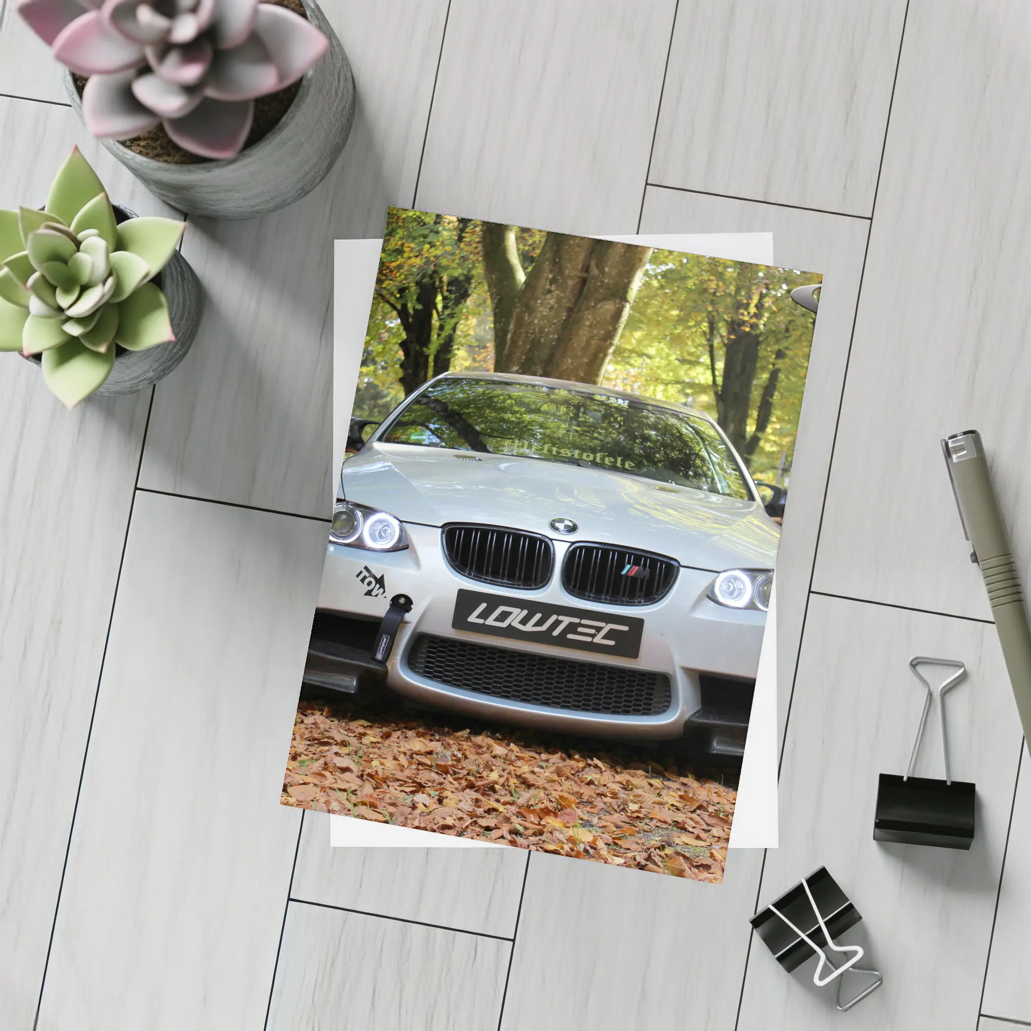 BMW M3 E92 Silver Lowered Street Build – Postcards