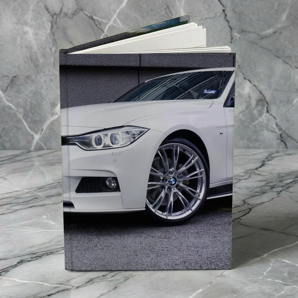BMW 3 Series White M Performance Sedan – Notebooks