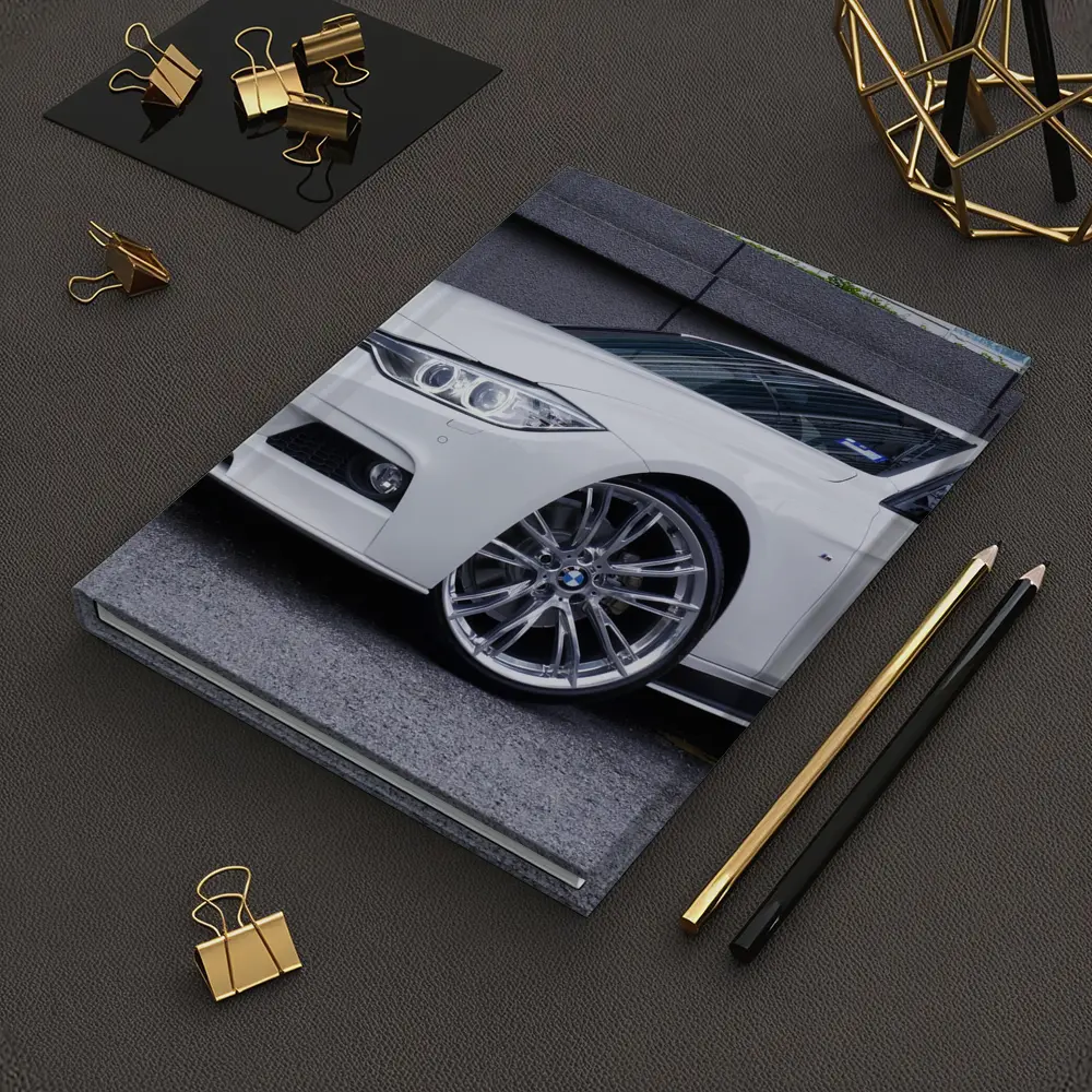 BMW 3 Series White M Performance Sedan – Notebooks