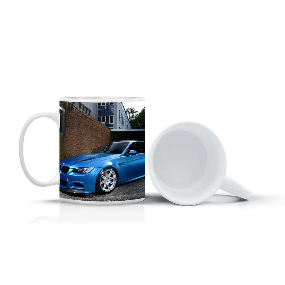 BMW M3 E92 Atlantic Blue Urban Setting – Mugs