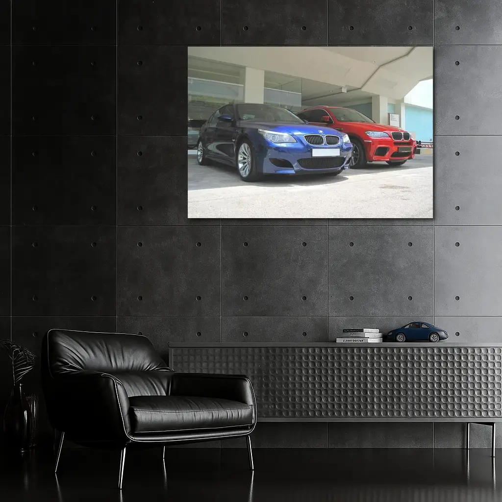 BMW M5 E60 and X6 Dealership – Wall Art