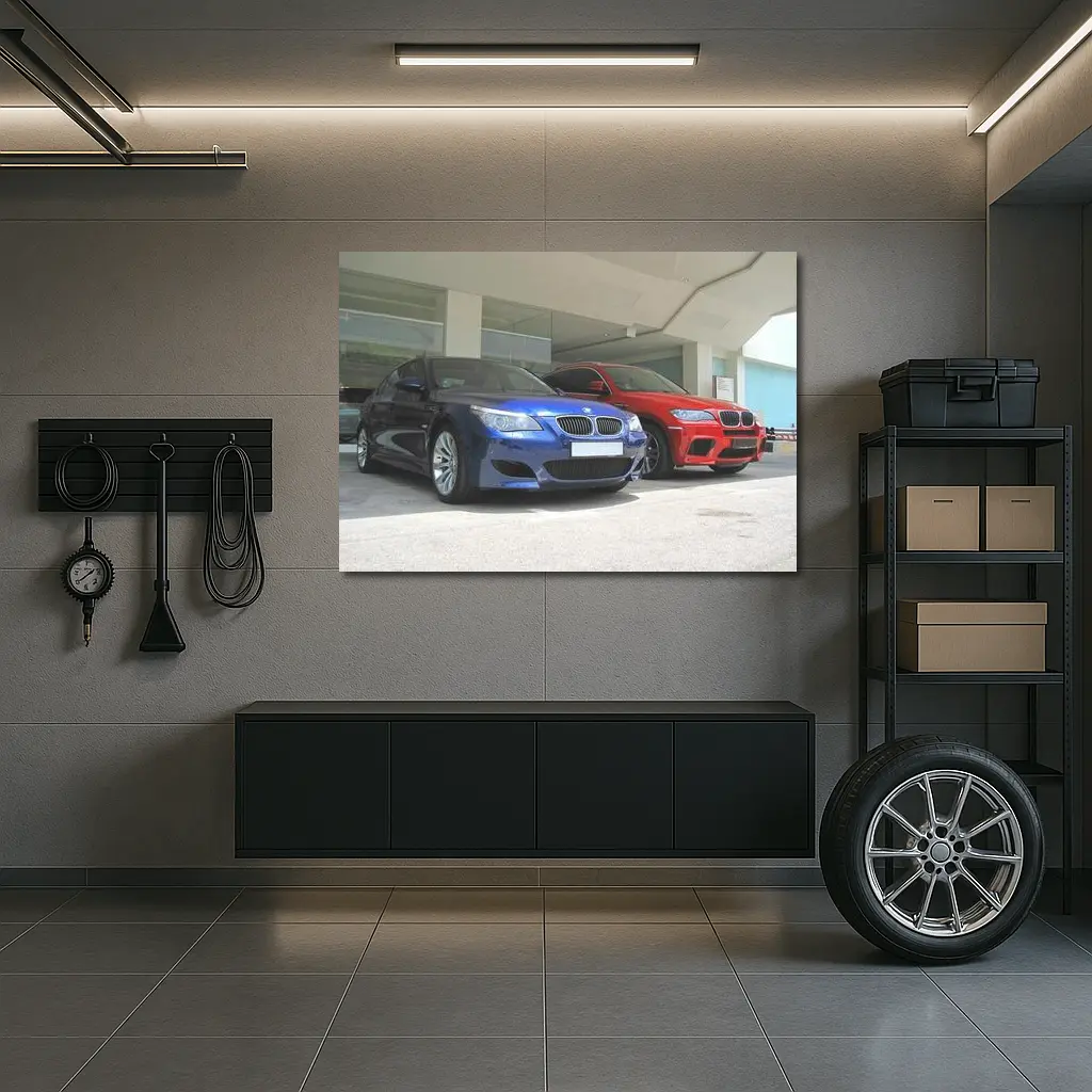 BMW M5 E60 and X6 Dealership – Wall Art