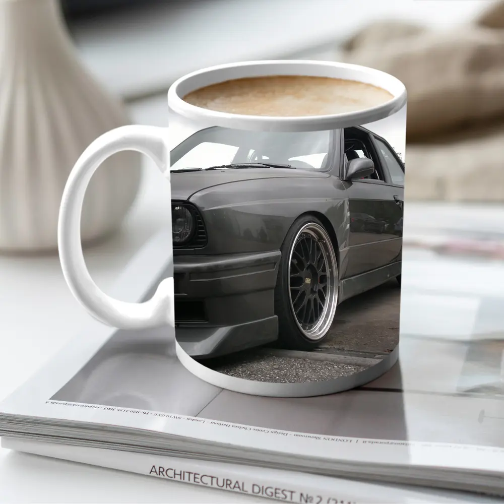 BMW M3 E30 Gray Stance Low Shot – Mugs