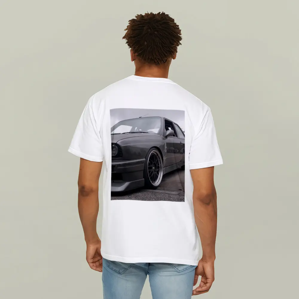 BMW M3 E30 Gray Stance Low Shot – T-Shirts
