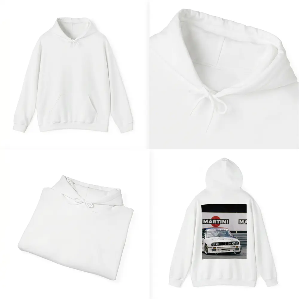 BMW M3 E30 Race Car Martini Trackside – Hoodies
