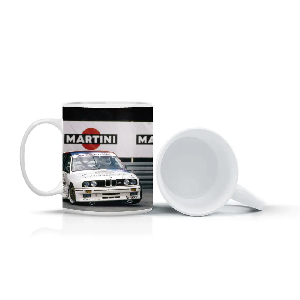 BMW M3 E30 Race Car Martini Trackside – Mugs