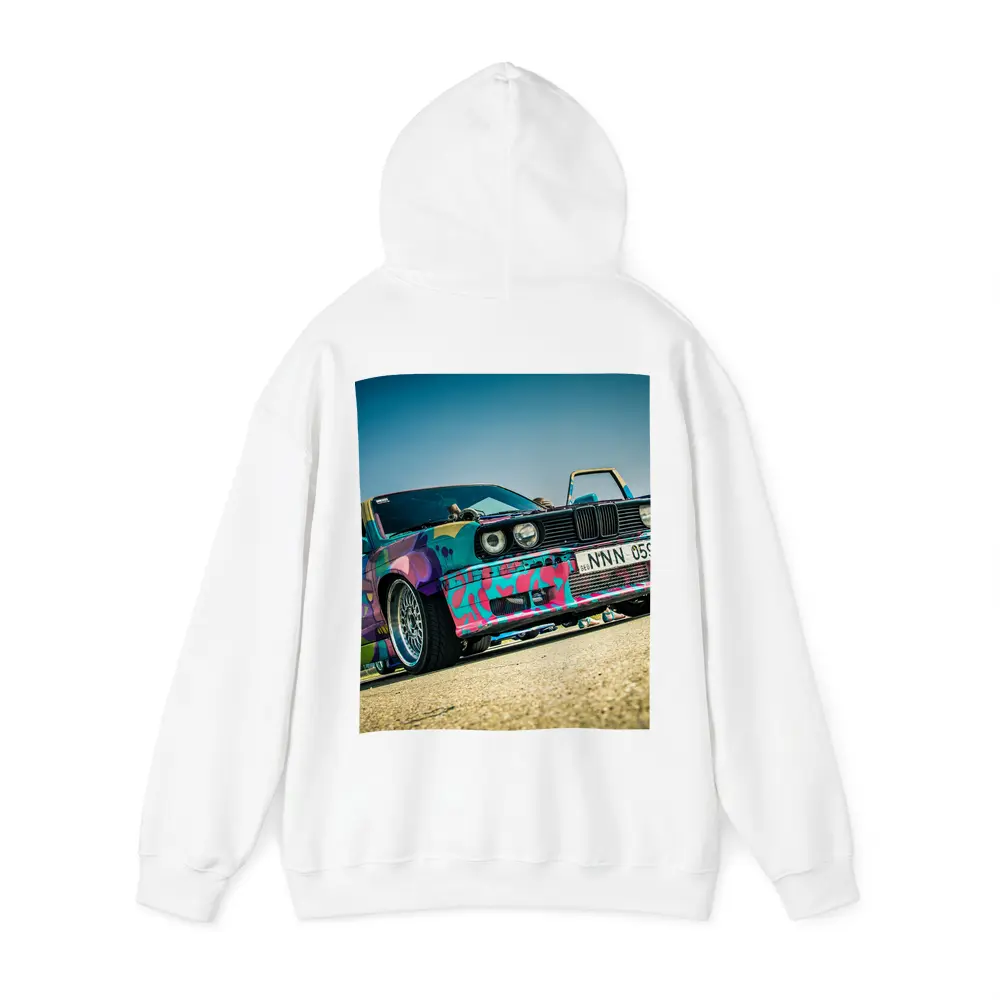 BMW E30 Graffiti Wrap Drift Car Street – Hoodies