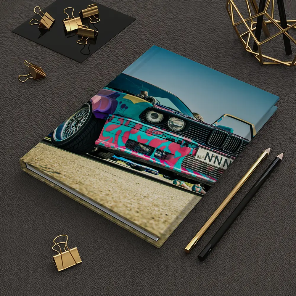 BMW E30 Graffiti Wrap Drift Car Street – Notebooks