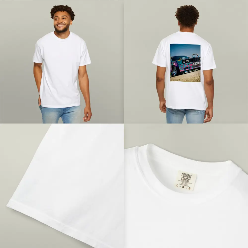BMW E30 Graffiti Wrap Drift Car Street – T-Shirts
