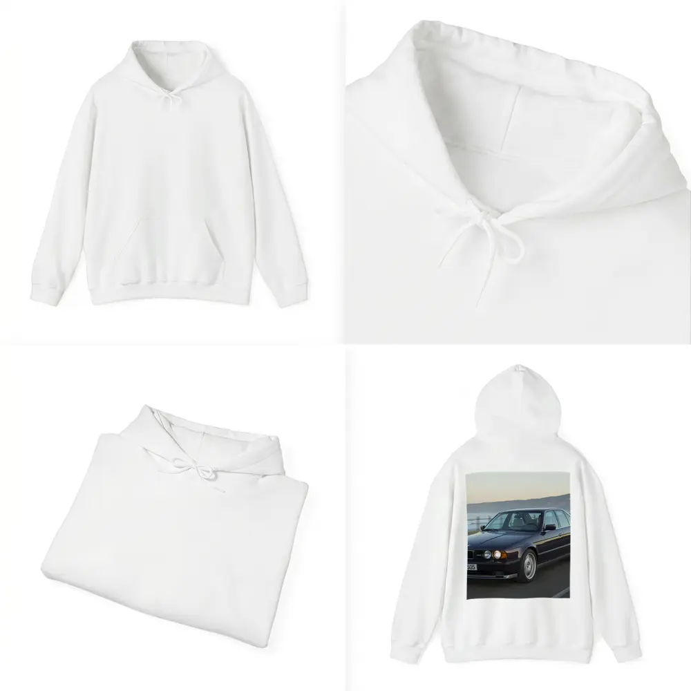 BMW M5 E34 Coastal Road Drive – Hoodies