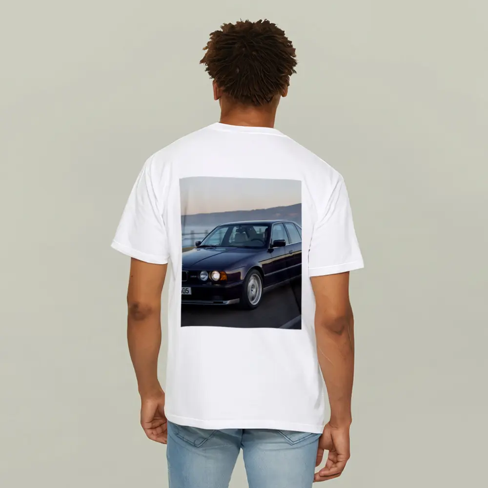 BMW M5 E34 Coastal Road Drive – T-Shirts