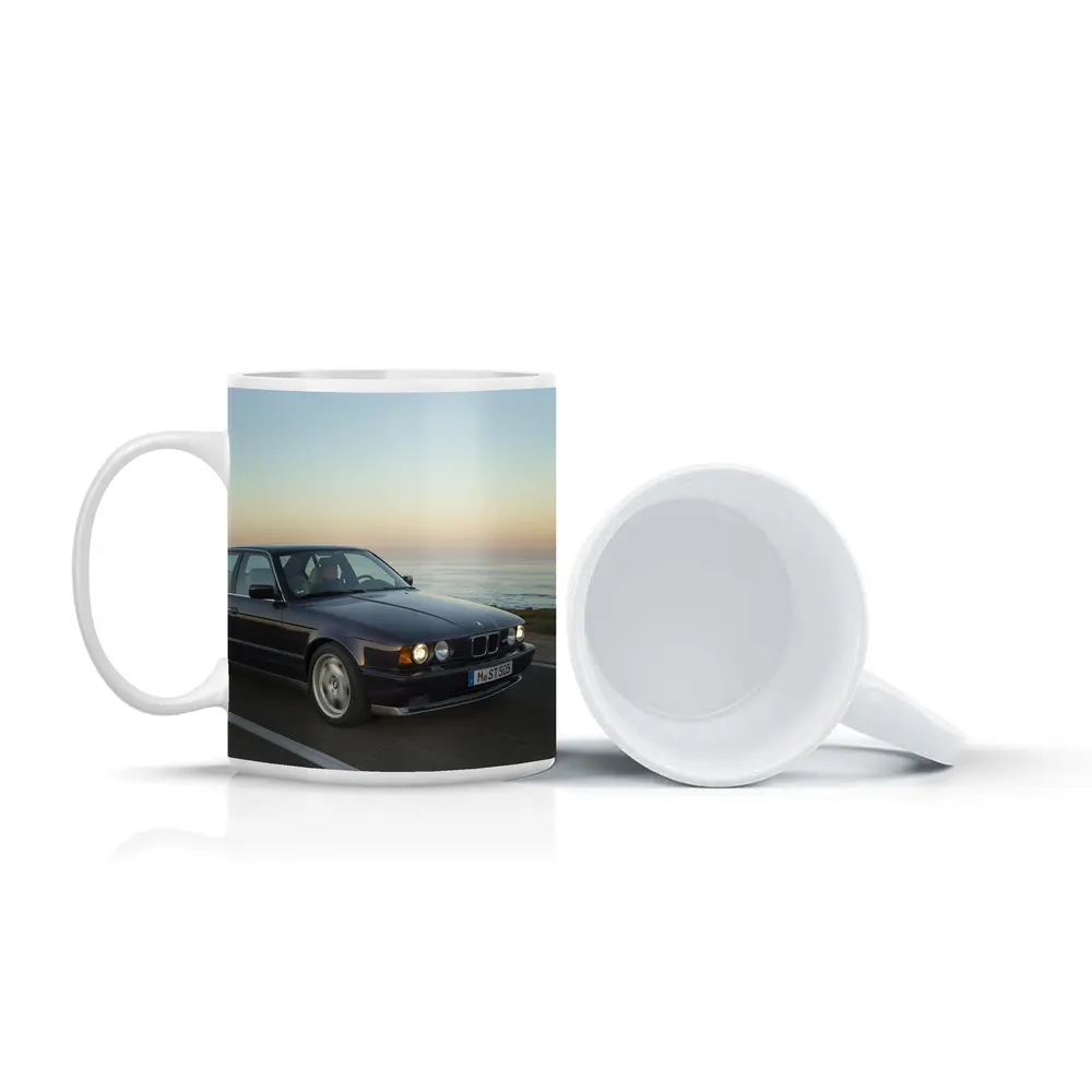 BMW E34 5 Series Coastal Sunset Drive – Mugs