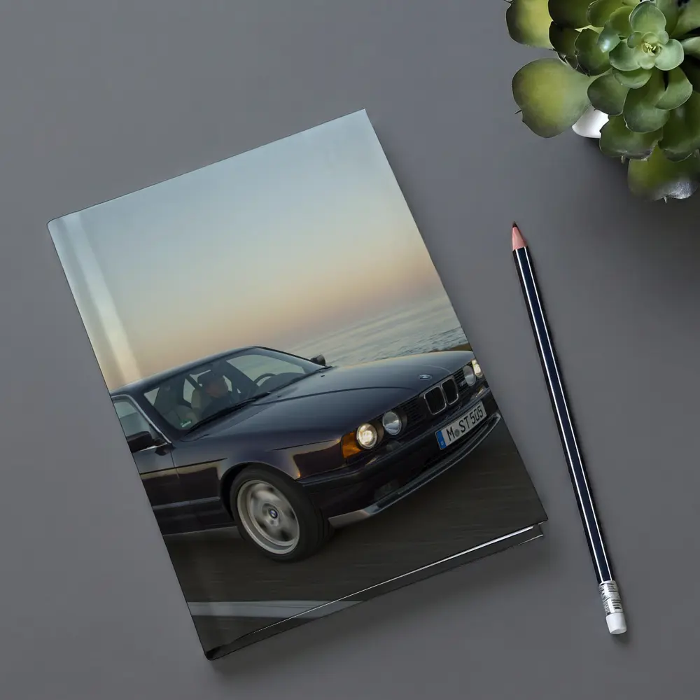 BMW E34 5 Series Coastal Sunset Drive – Notebooks