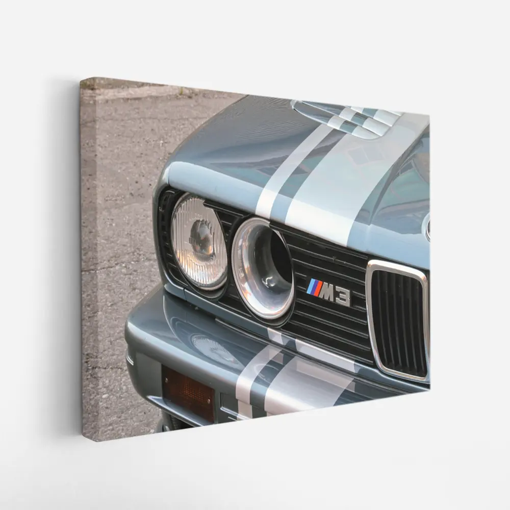 BMW E30 M3 Front Grille Close Up – Wall Art
