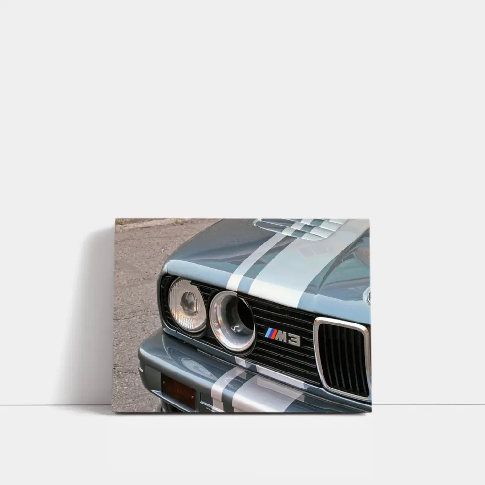 BMW E30 M3 Front Grille Close Up – Wall Art