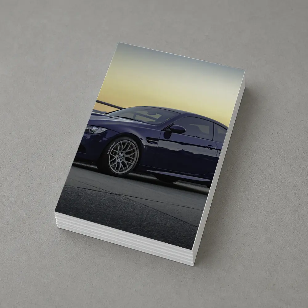 BMW M3 E92 Coupe Sunset Waterfront – Postcards