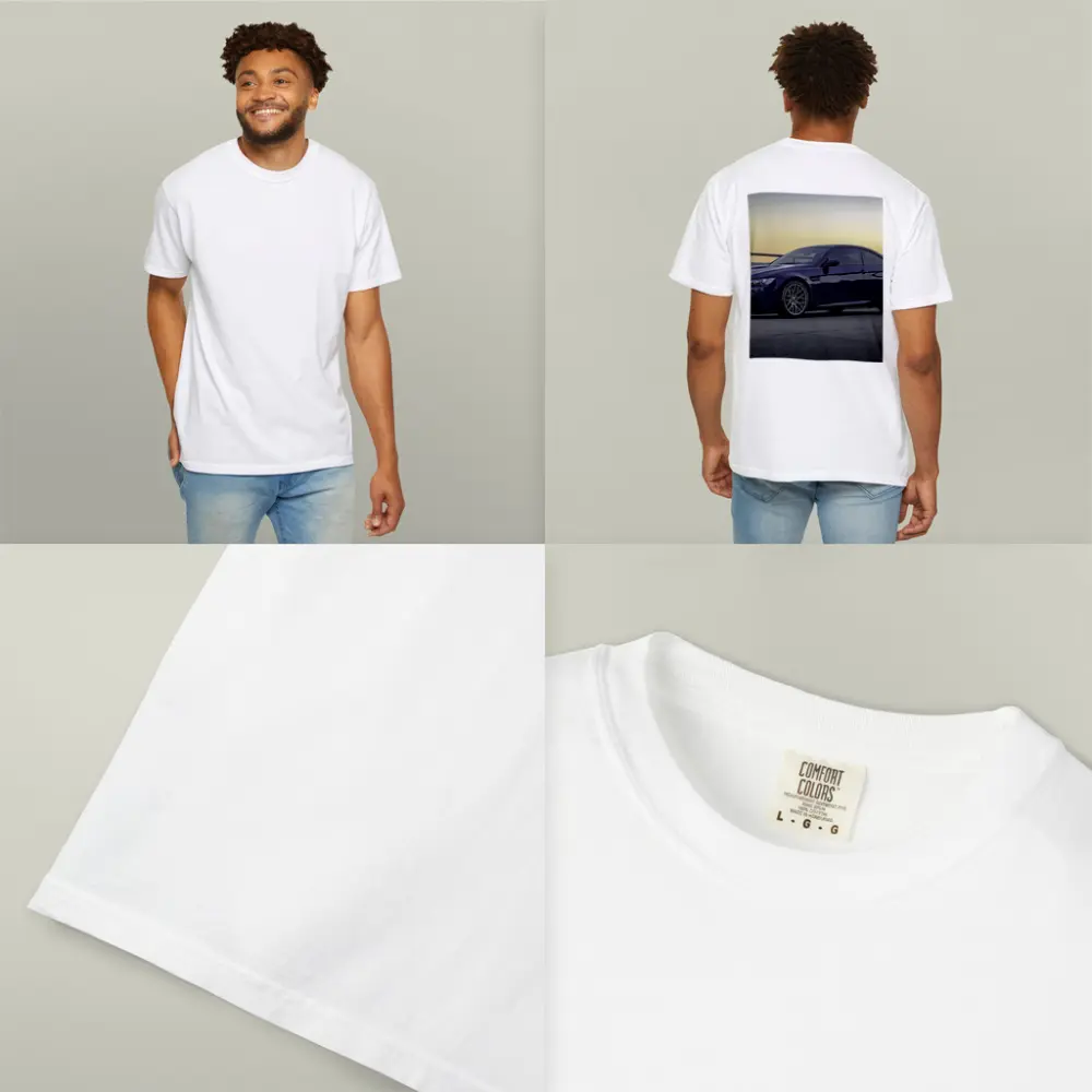 BMW M3 E92 Coupe Sunset Waterfront – T-Shirts