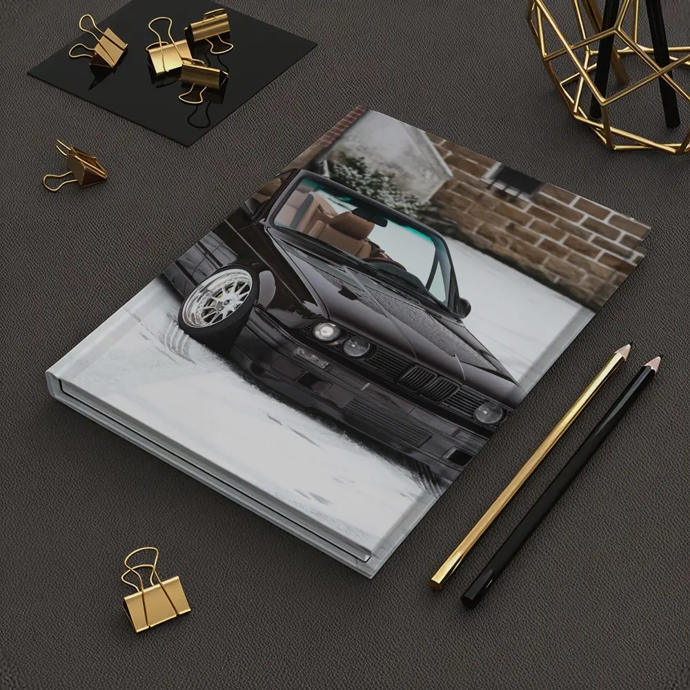 BMW E30 Cabriolet Slammed Snow Winter – Notebooks