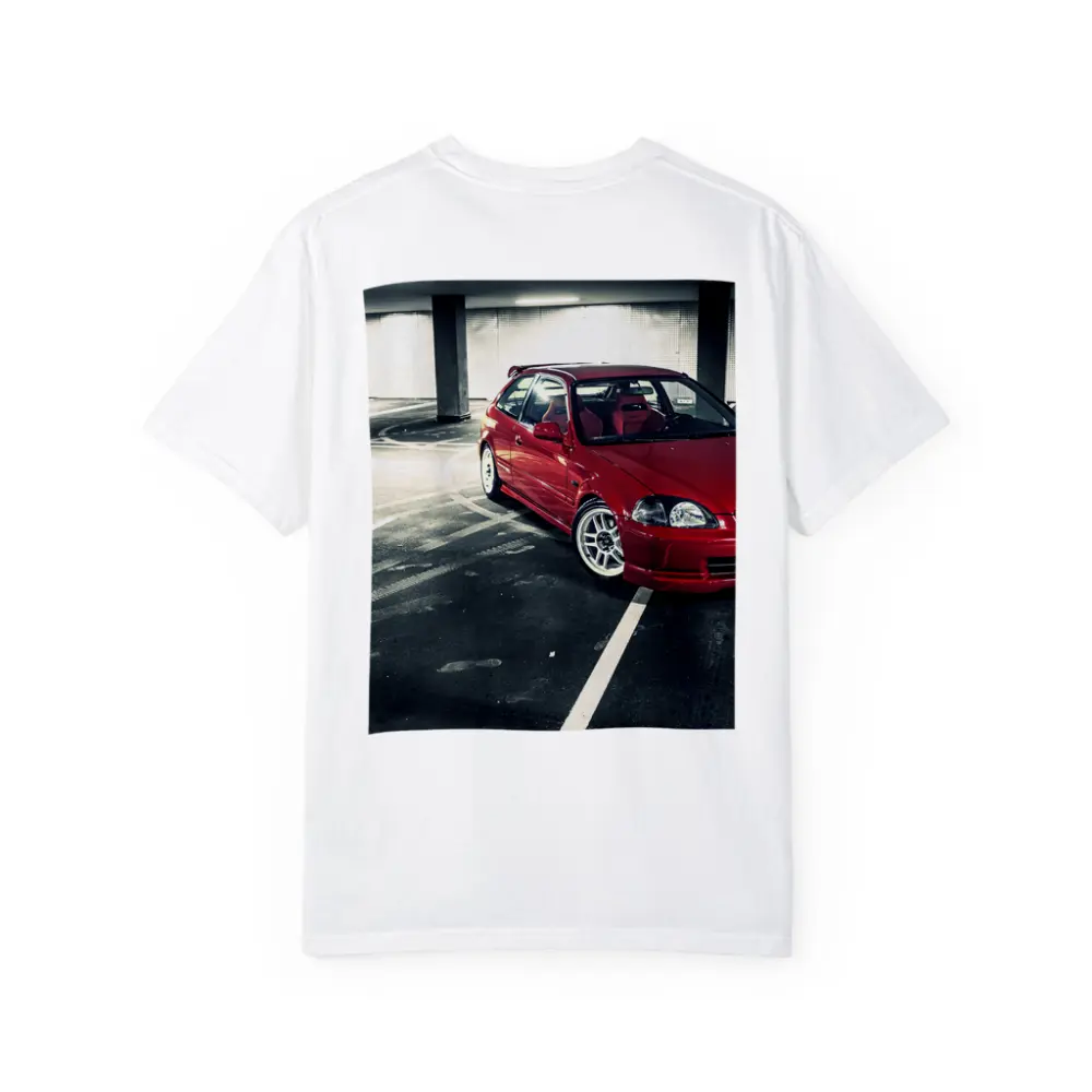 Honda Civic Red JDM Parking Garage – T-Shirts
