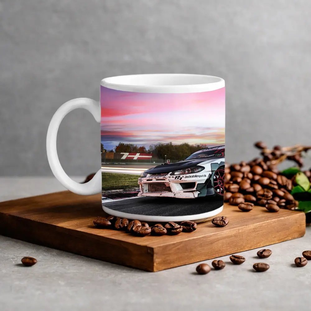 Nissan Silvia Drift Car Sunset Track – Mugs
