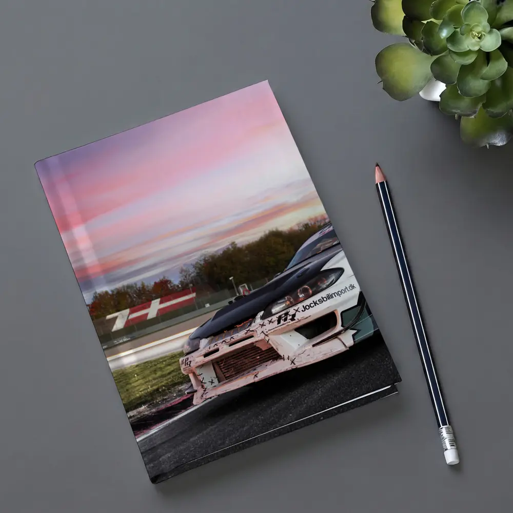 Nissan Silvia Drift Car Sunset Track – Notebooks