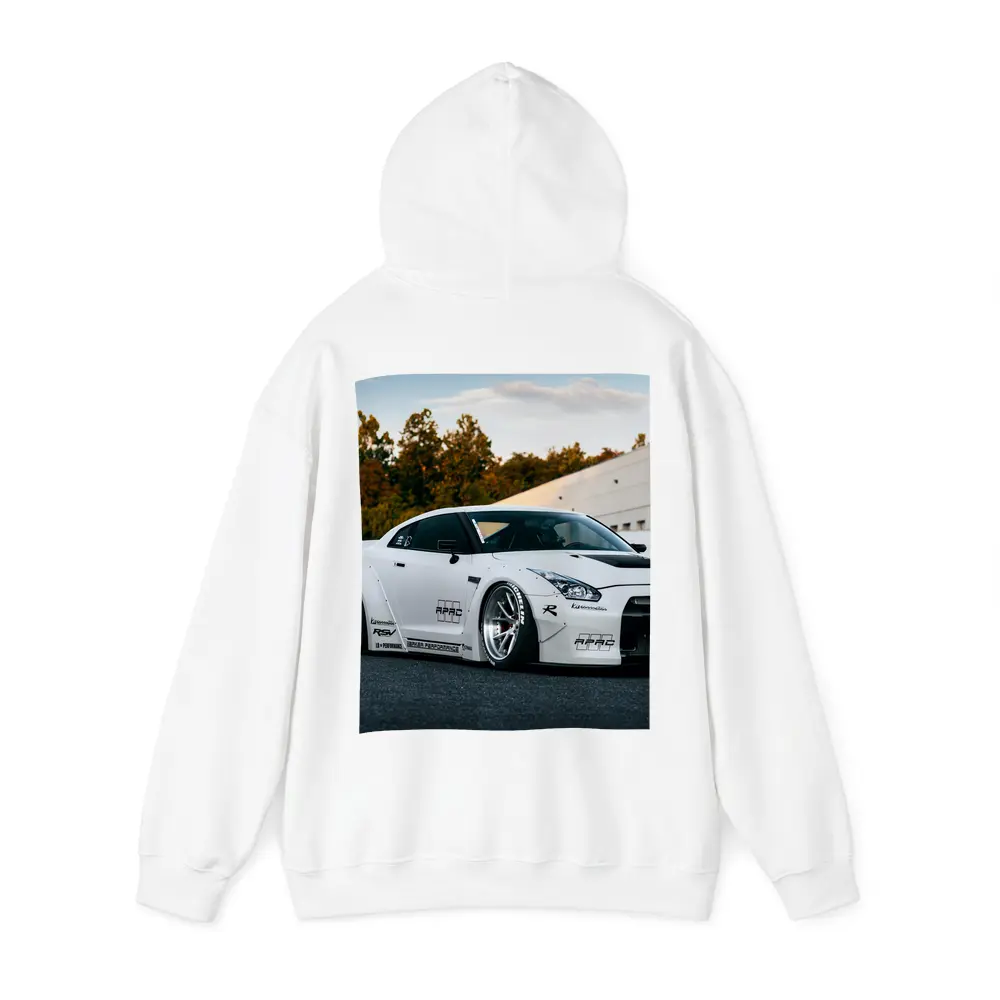 Nissan Skyline GT-R White Wide Body Kit – Hoodies