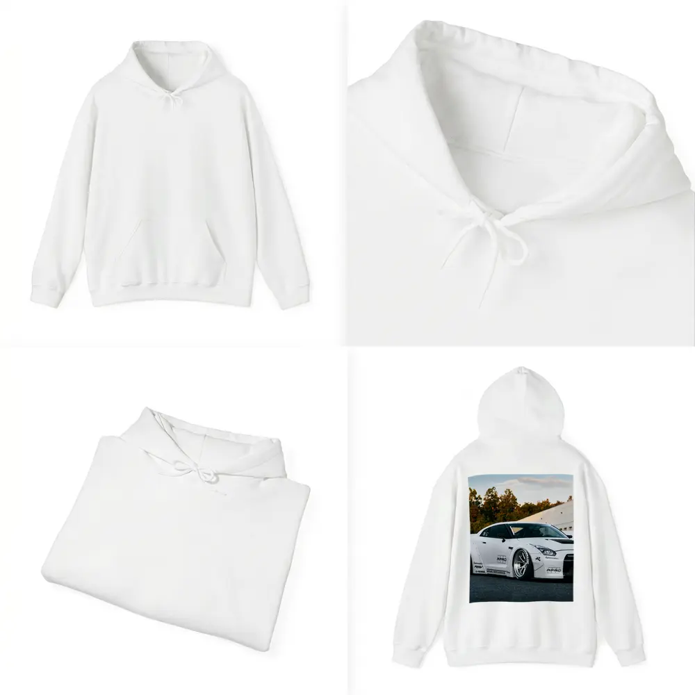 Nissan Skyline GT-R White Wide Body Kit – Hoodies