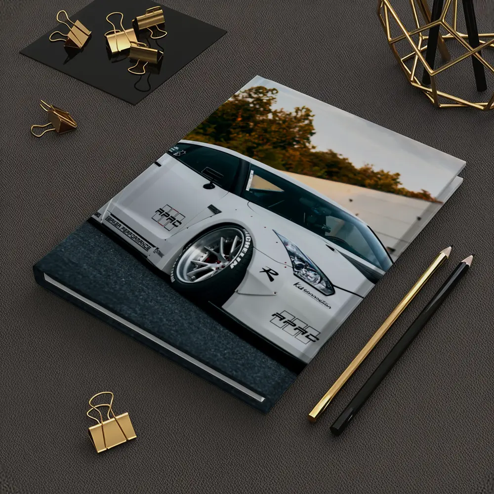 Nissan Skyline GT-R White Wide Body Kit – Notebooks