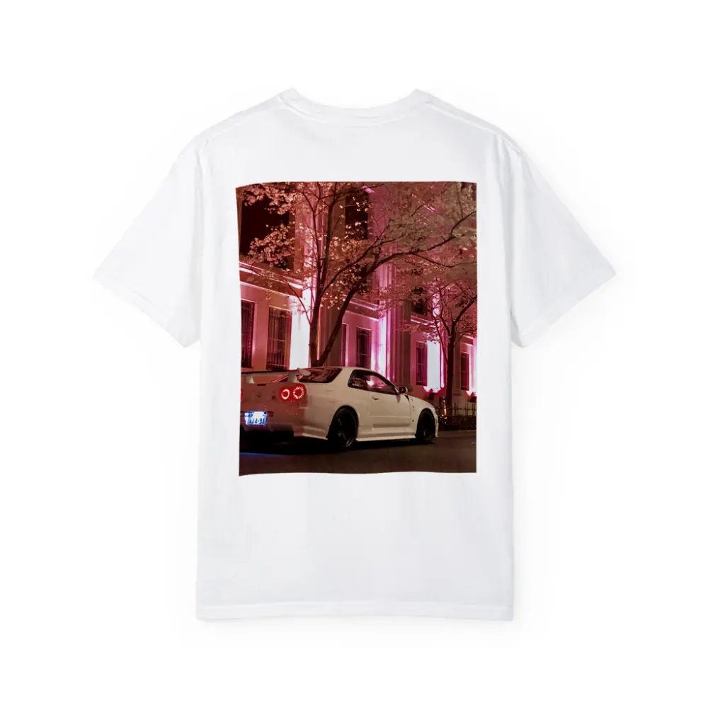 Nissan Skyline GT-R Cherry Blossom Night Street – T-Shirts