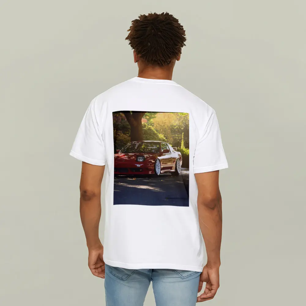 Nissan 240SX Red Stance Street Scene – T-Shirts