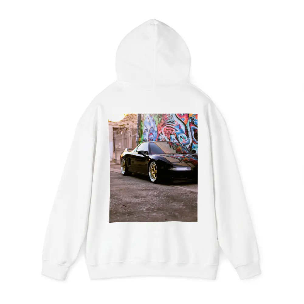 Acura NSX Black Sports Car Graffiti Alley – Hoodies