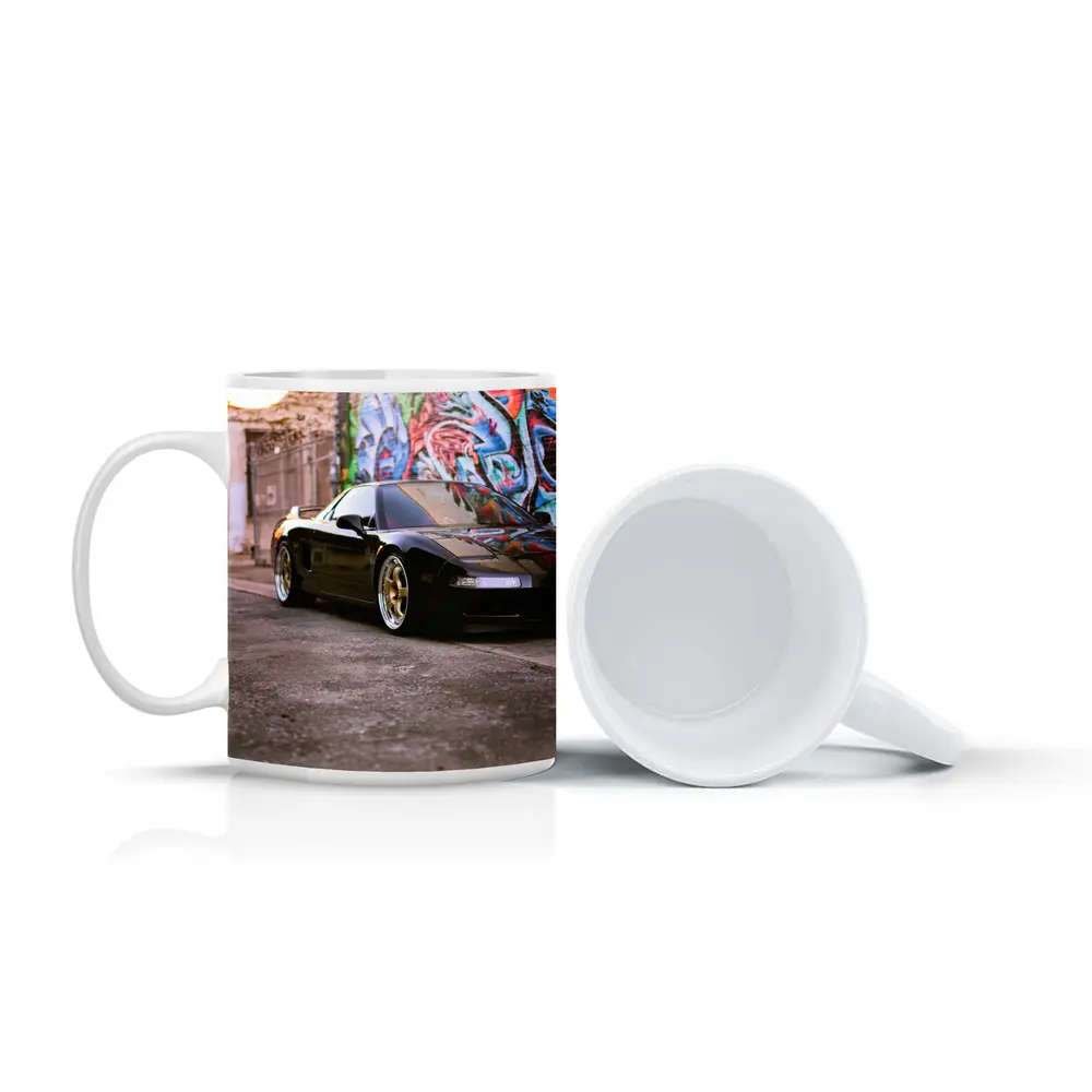 Acura NSX Black Sports Car Graffiti Alley – Mugs