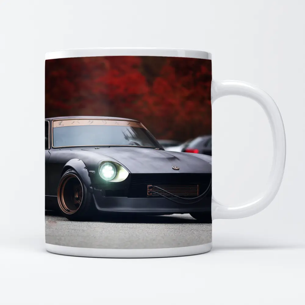 Nissan Datsun 240Z Black JDM Classic Car – Mugs