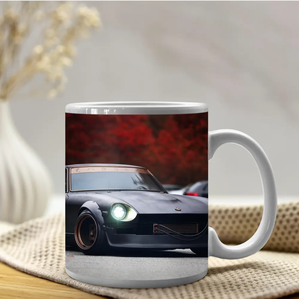 Nissan Datsun 240Z Black JDM Classic Car – Mugs