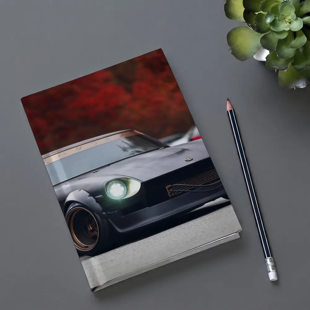 Nissan Datsun 240Z Black JDM Classic Car – Notebooks