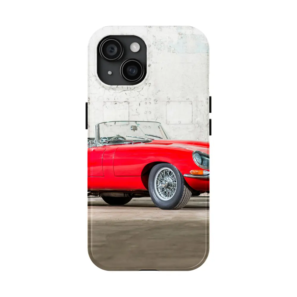 Jaguar E-Type Series I Roadster Red Classic – Cases