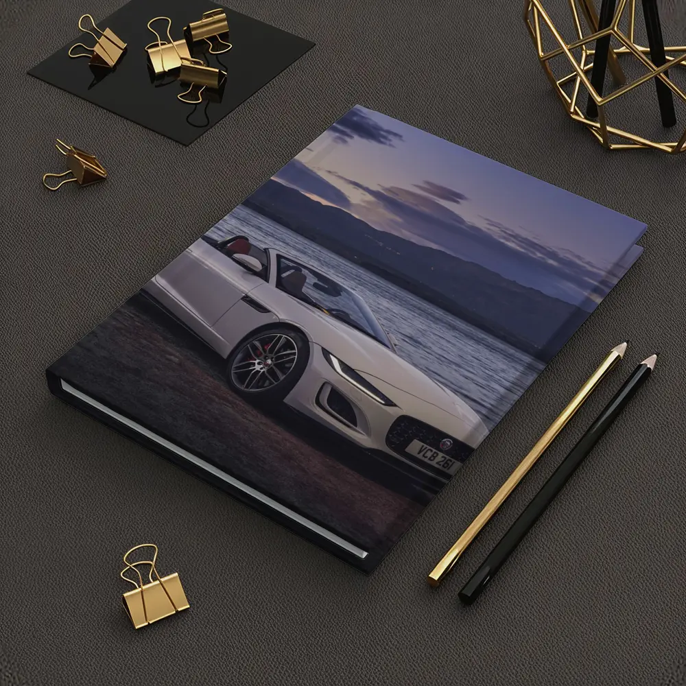 Jaguar F-Type Convertible By Lakeside Dusk – Notebooks