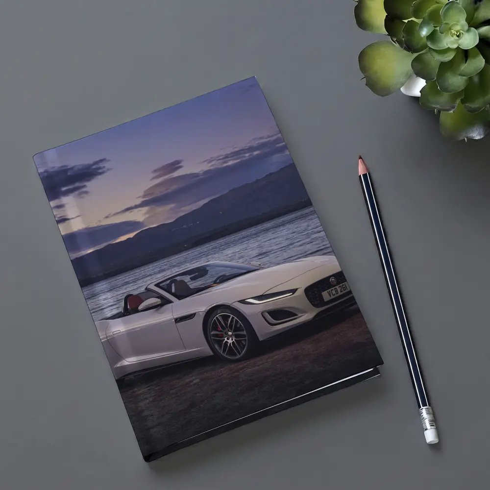 Jaguar F-Type Convertible By Lakeside Dusk – Notebooks