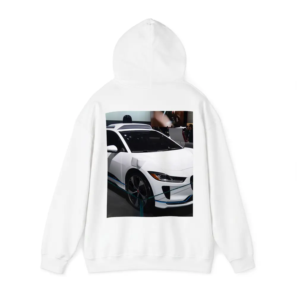 Jaguar I-Pace Waymo White Auto Show – Hoodies