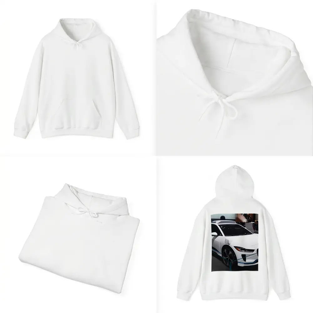Jaguar I-Pace Waymo White Auto Show – Hoodies