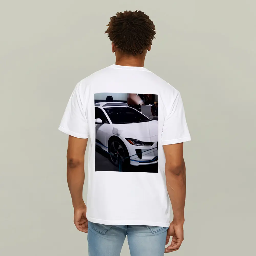 Jaguar I-Pace Waymo White Auto Show – T-Shirts