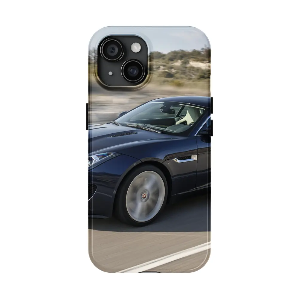 Jaguar F-Type Coupe on Open Road – Cases