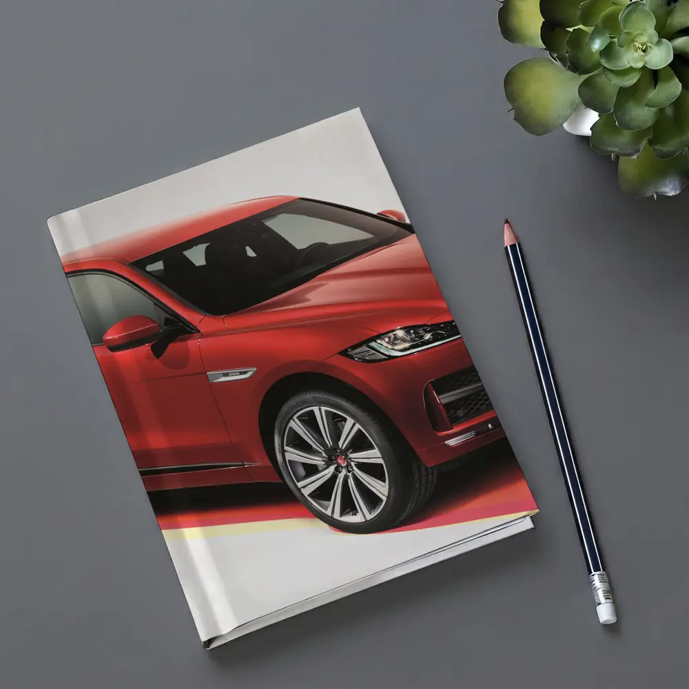 Jaguar F-Pace SUV Red Studio Shot – Notebooks