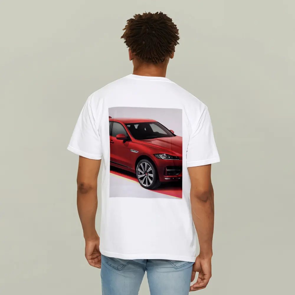 Jaguar F-Pace SUV Red Studio Shot – T-Shirts