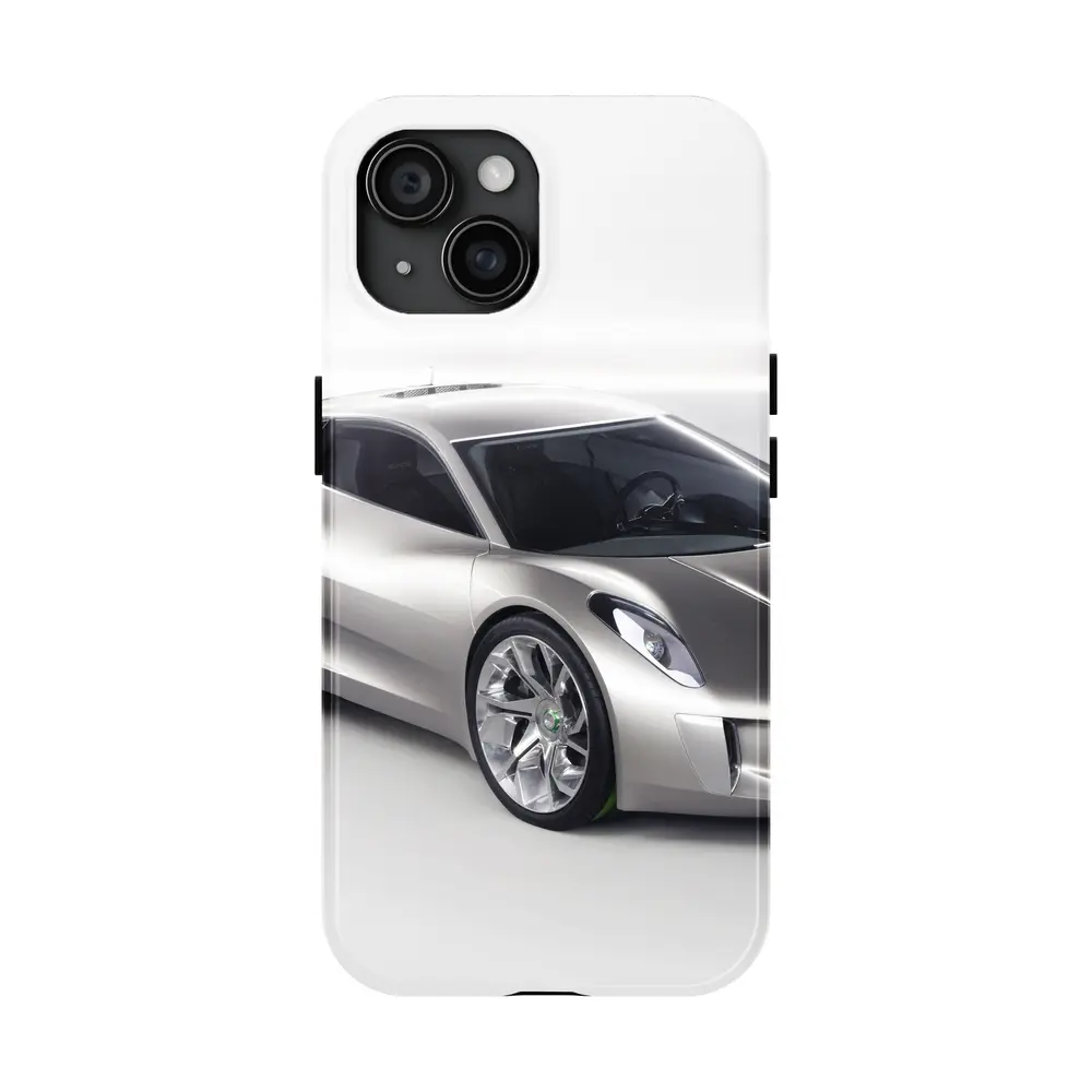 Jaguar C-X75 Concept Supercar Silver Studio – Cases
