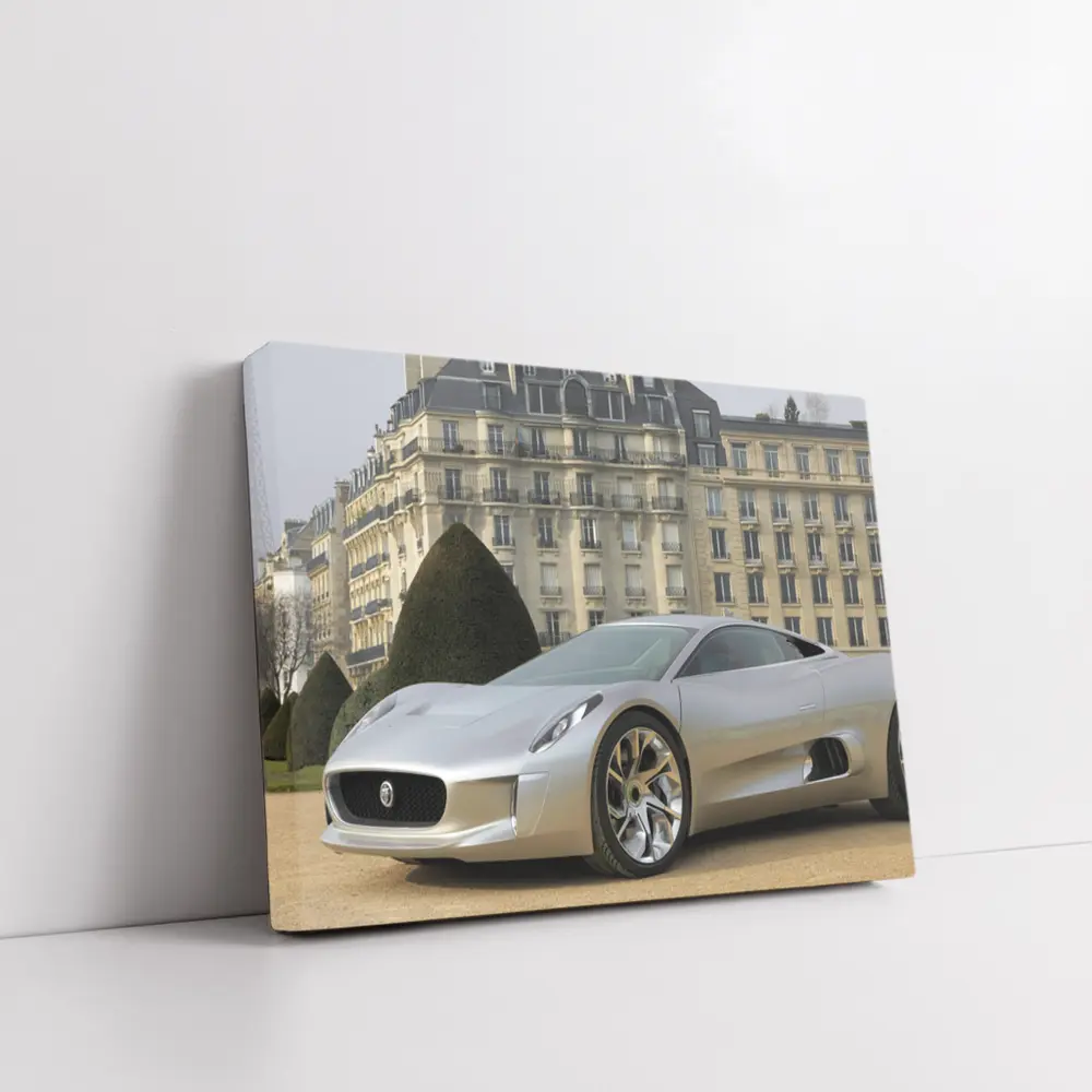 Jaguar C-X75 Concept Car Paris Street – Wall Art